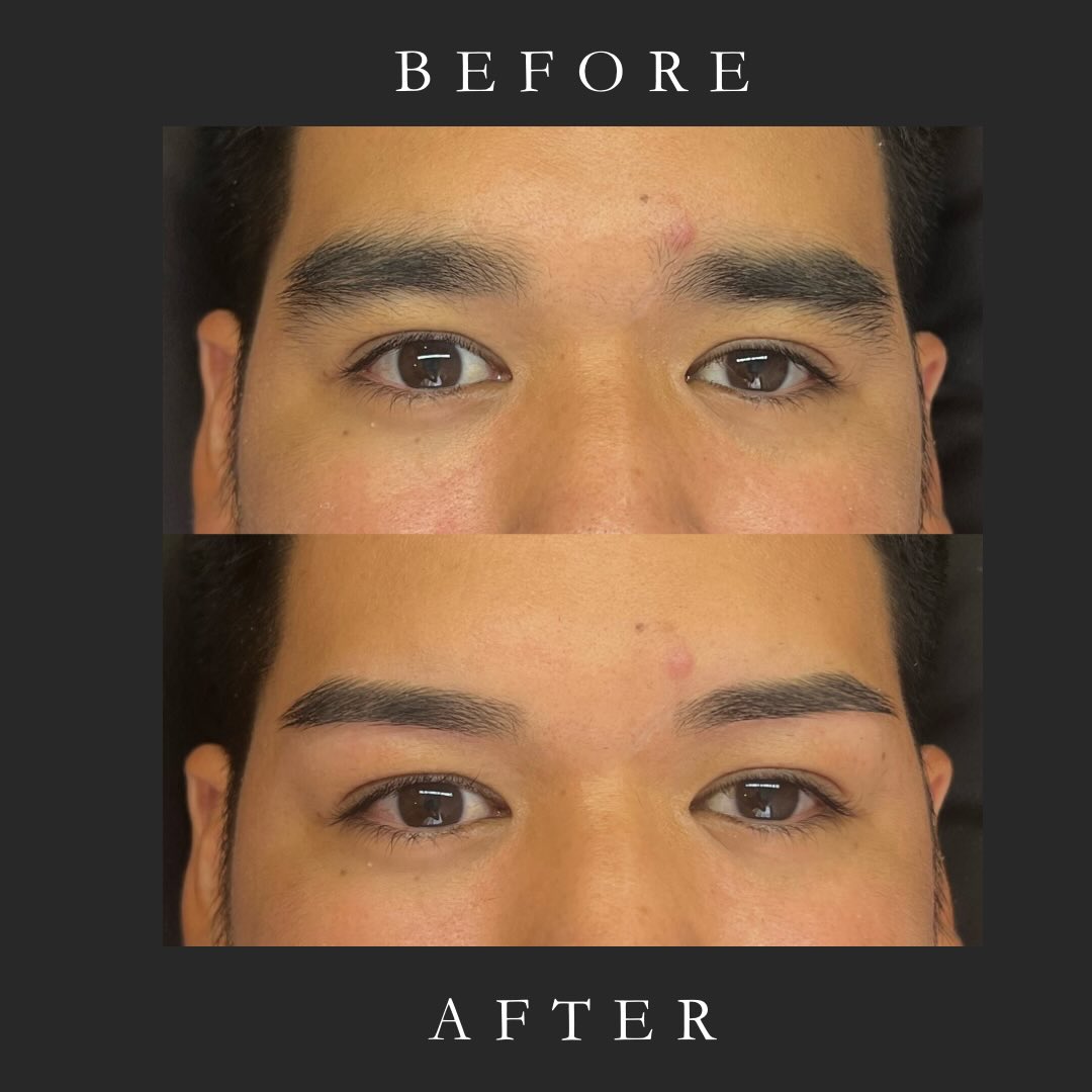 自然なのに整って見える“ちょうどいい眉”に🪄
ムダ毛を取るだけで、目元の印象がぐっと爽やかになり
派手になりすぎない仕上がりを求める男性に人気です🙆✨

———
施術名：眉毛ワックス
料金：¥5,...